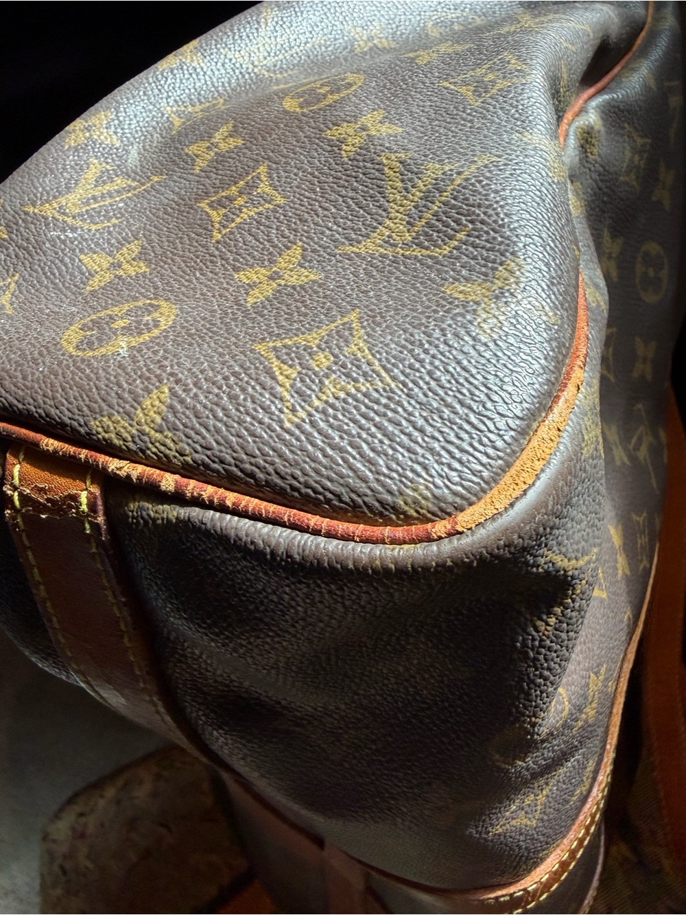 Authentic Louis Vuitton Monogram Sac Souple Shoulder Bag As-Is Needs Repair. - Picture 11 of 16